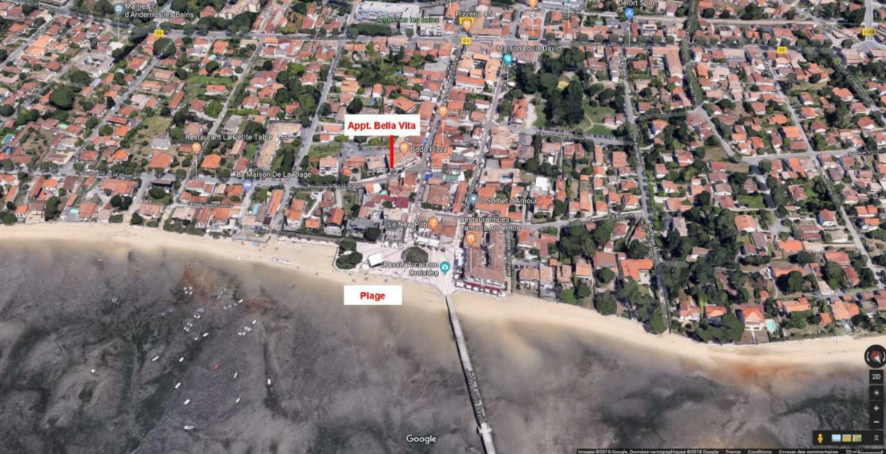 Appt. Bella Vita - Andernos Les Bains, Au Coeur Du Bassin D'Arcachon Buitenkant foto